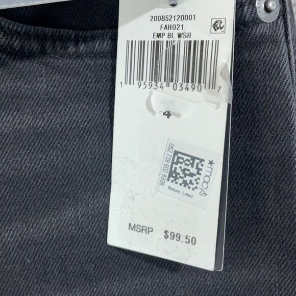 NEW Lauren Ralph Lauren Women's 4 High-Rise Straight Ankle Jeans Empire Wash - Picture 8 of 10